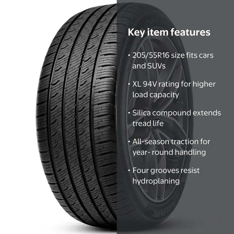 Radar Dimax AS-9 All Season 205/55R16 94V XL Passenger Tire