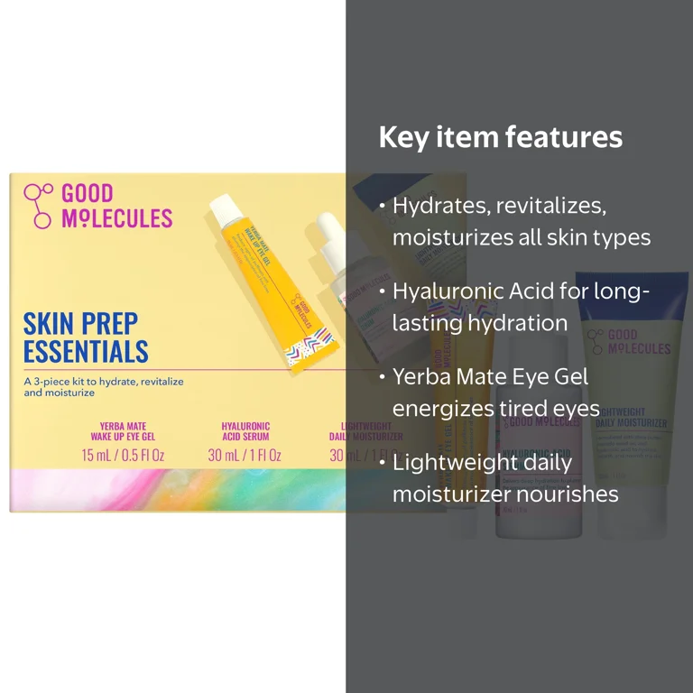 Good Molecules Skin Prep Essentials Kit - Walmart.com