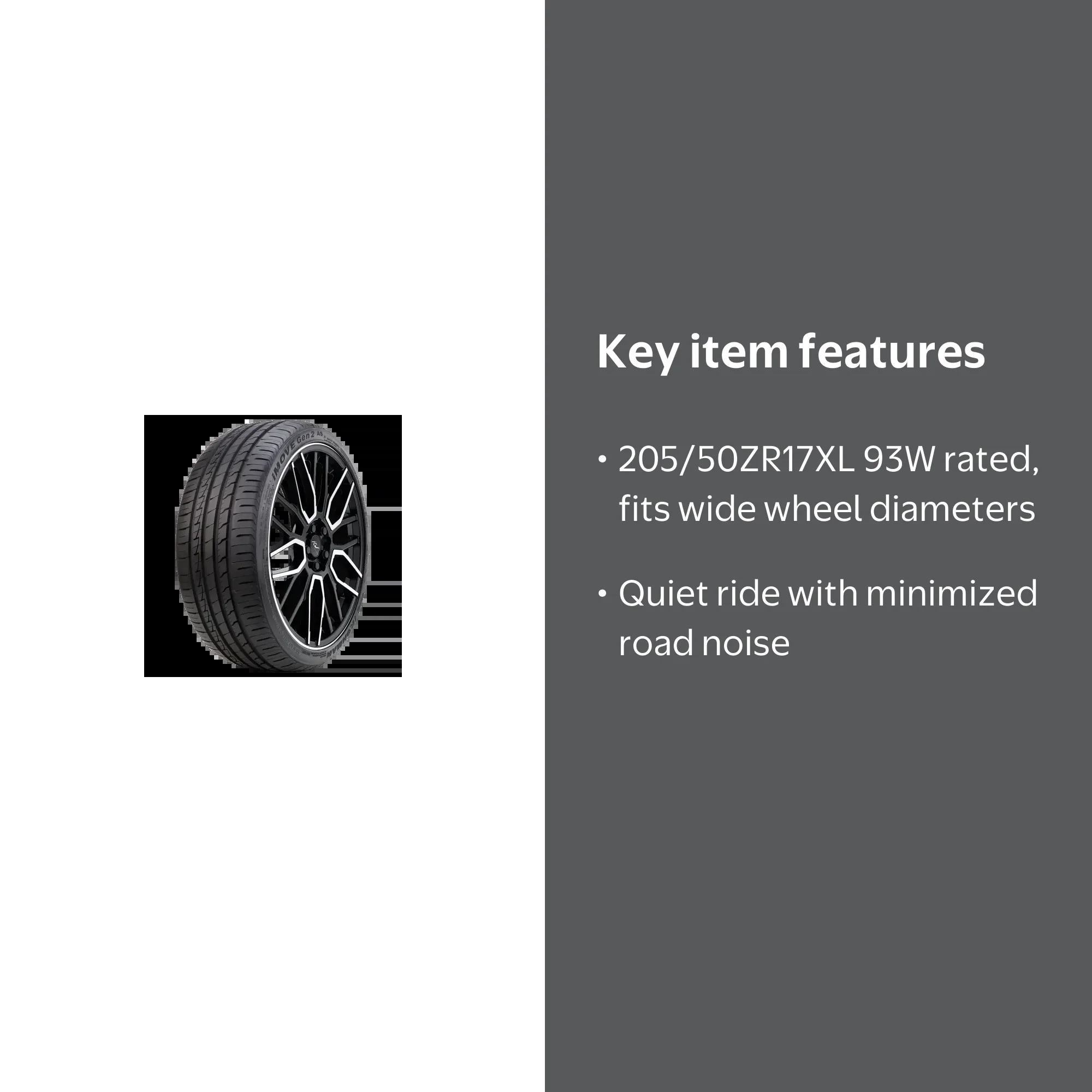 Ironman, Tire, iMOVE GEN2 AS 205/50ZR17XL 93W, All-Season
