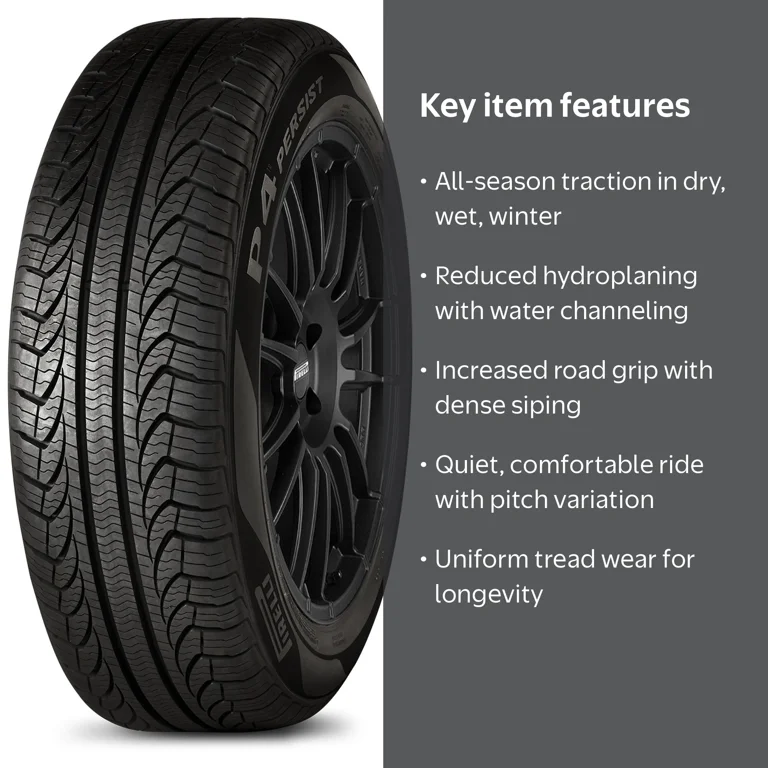 Pirelli, All-Season Tire, 205/55R16 91H, Wide Grooves for Wet Dry