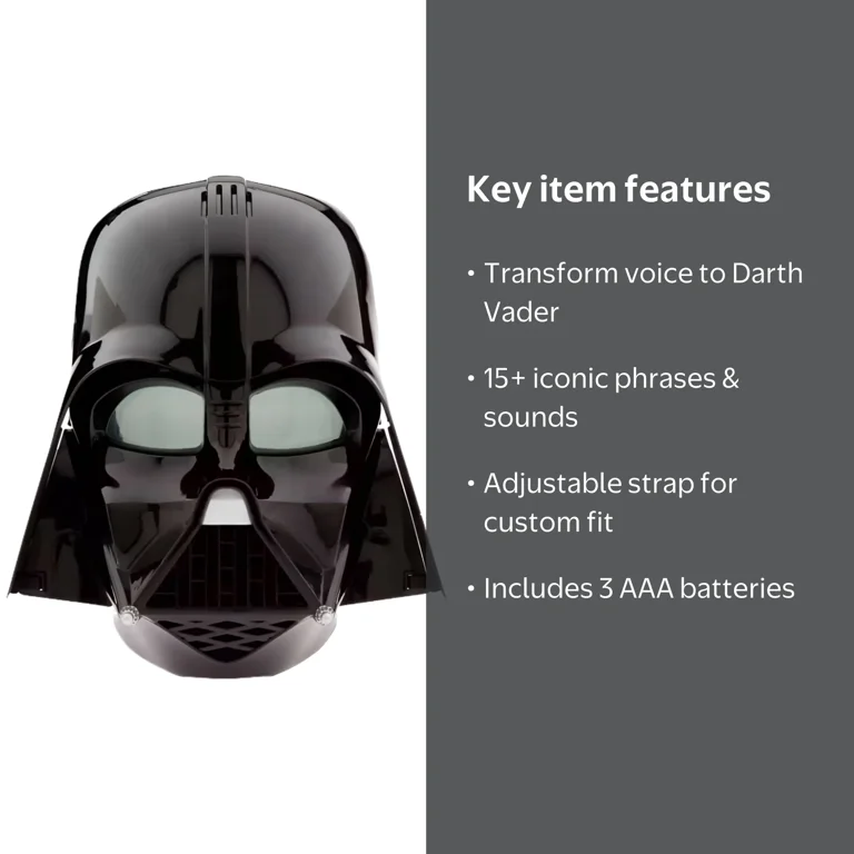 スターウォーズ Darth Vader Voice Changing Mask Disney Parks Darth Vader Star Wars Voice Changing Full Face Mask