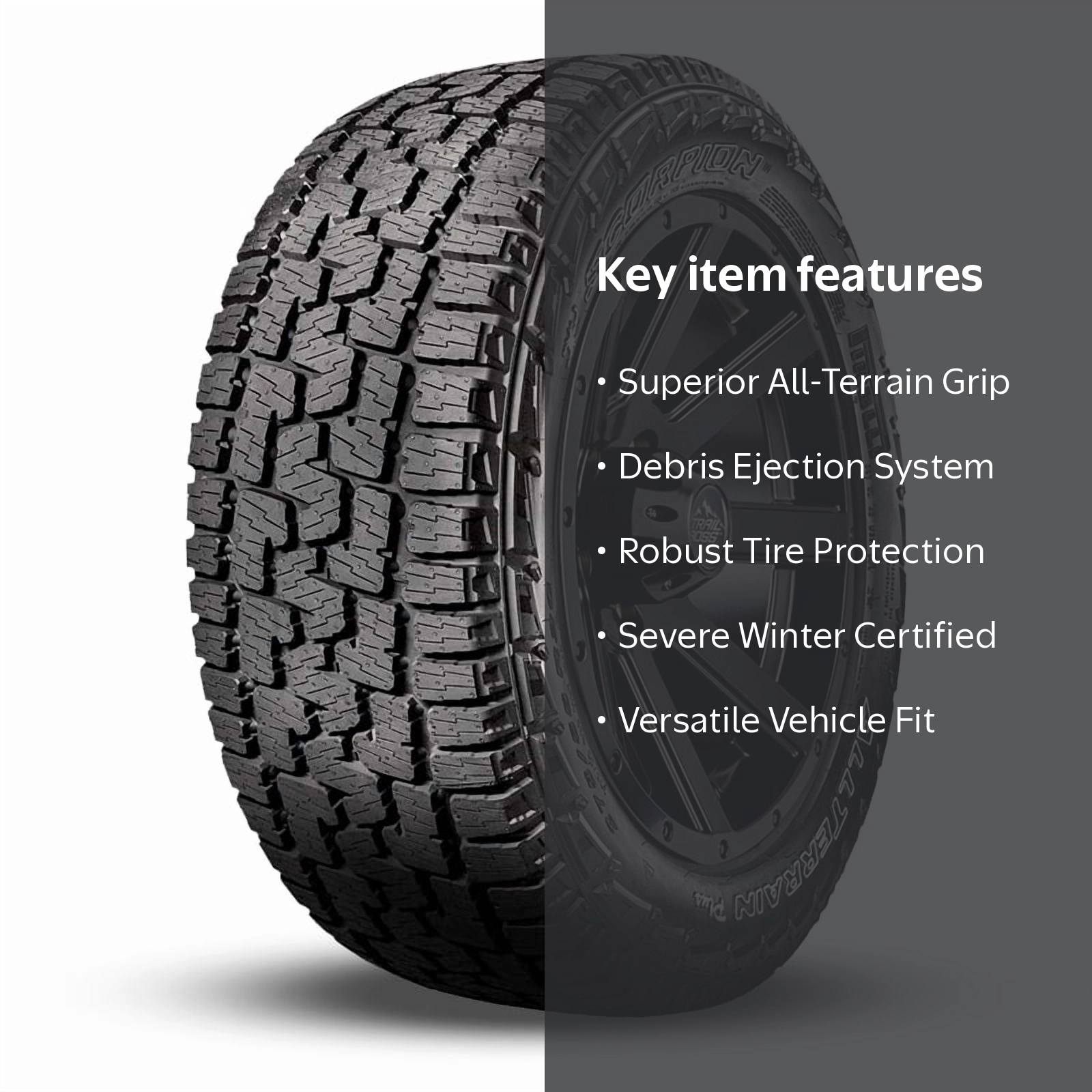 Pirelli Scorpion All Terrain Plus Light Truck Tire 275/60R20 115T