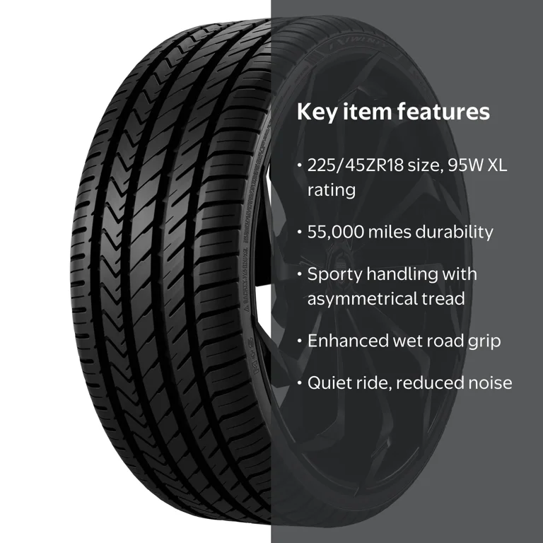 Lexani LX-Twenty Performance 225/45ZR18 95W XL Passenger Tire