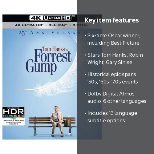 Forrest Gump (25th Anniversary) - Walmart.com