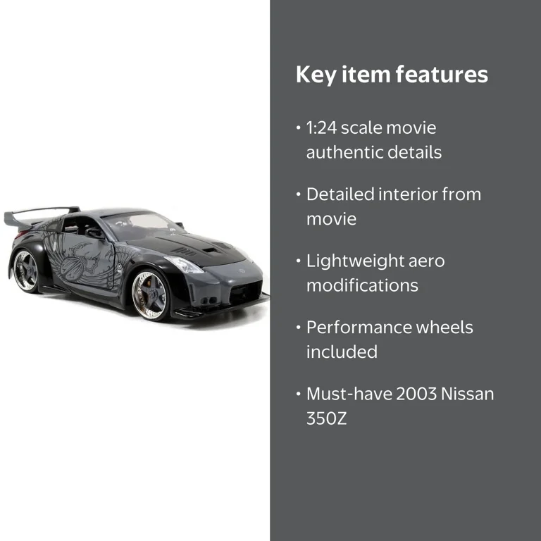 Jada Toys Collectible Diecast Model: 1:24 Fast & Furious '03
