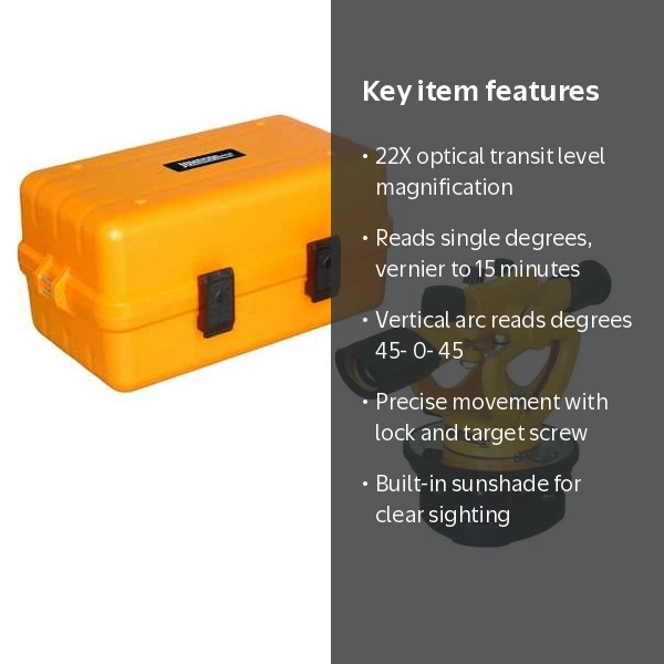 TARGET レベル Johnson Level & Tool 22X Builders Transit Level with 200 Ft Range