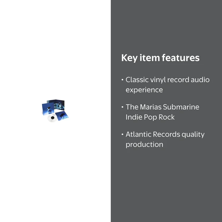 Atlantic, The Marias Submarine LP Indie POP, V, 2024 Vinyl Album