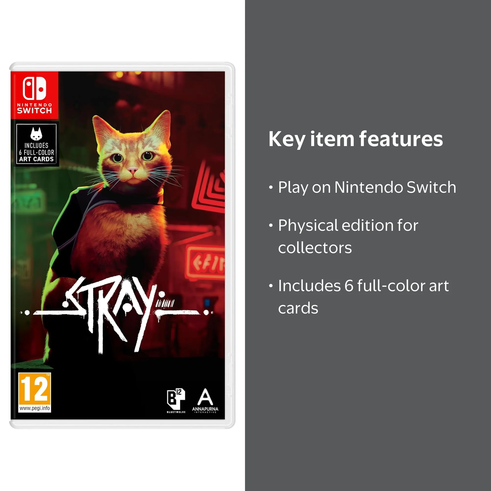 AnnaPurna, Stray Nintendo Switch Game, Cybercity Adventure, Third