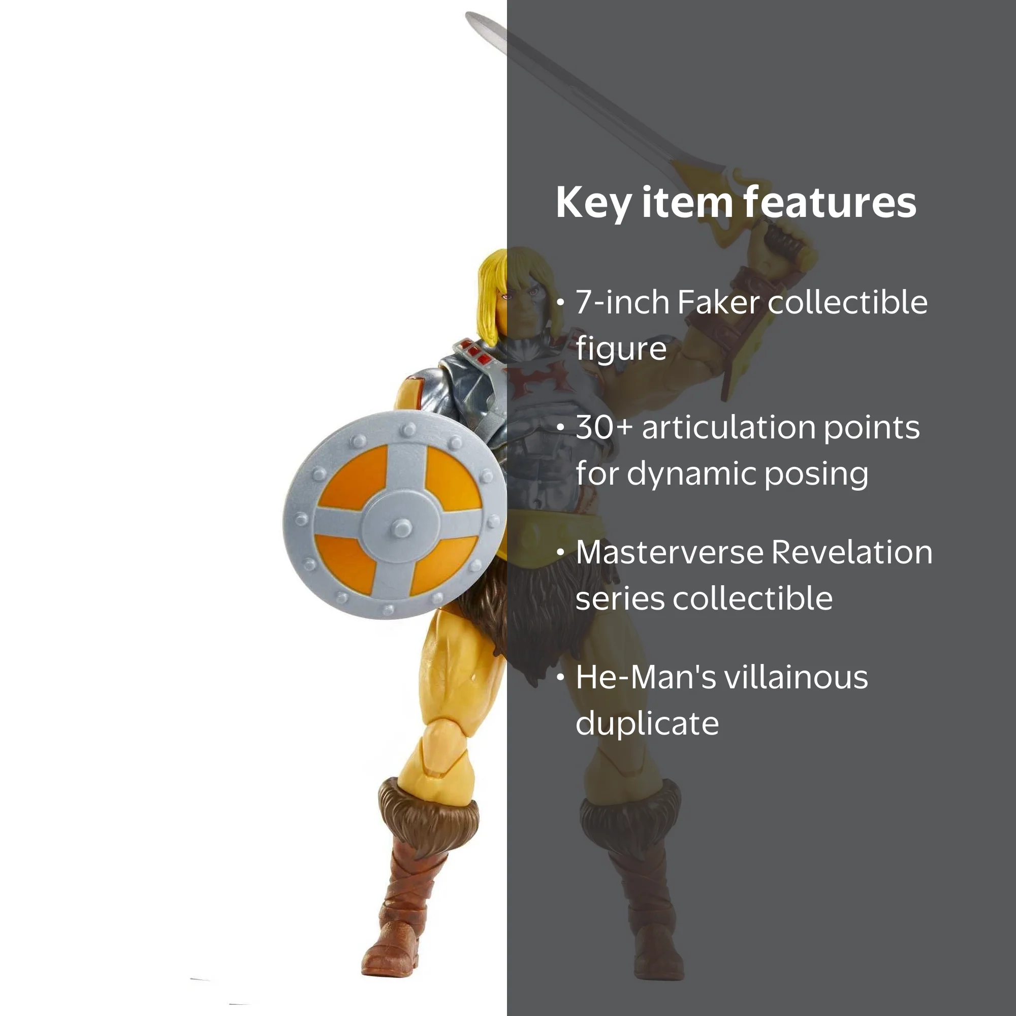 Masters of the Universe Masterverse Revelation Faker Action Figure