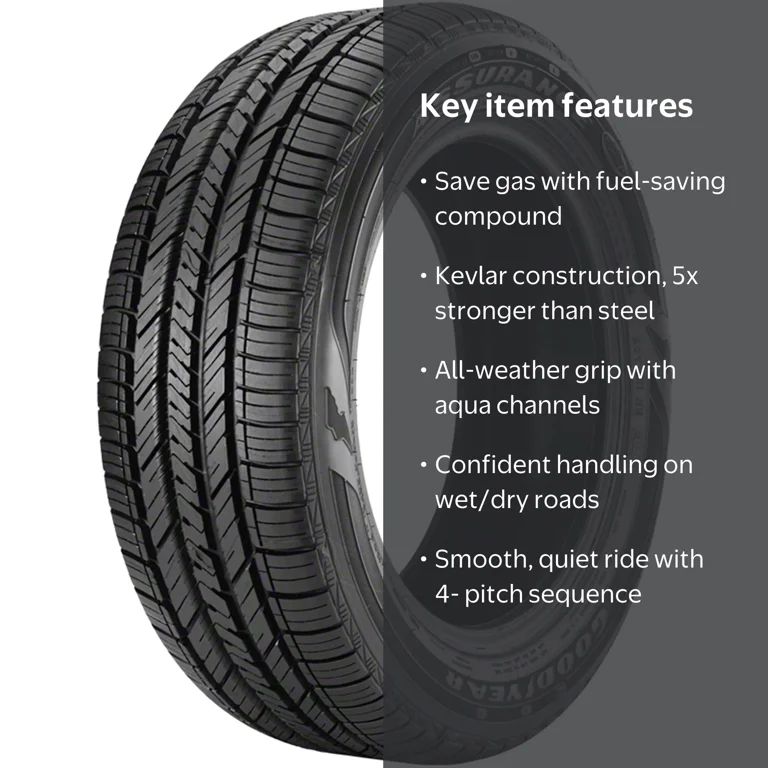 Goodyear, Passenger Tire, 175/65R15, All Season Fuel Max - Walmart.com Goodyear, Passenger Tire, 175/65R15, All Season Fuel Max - Walmart.com