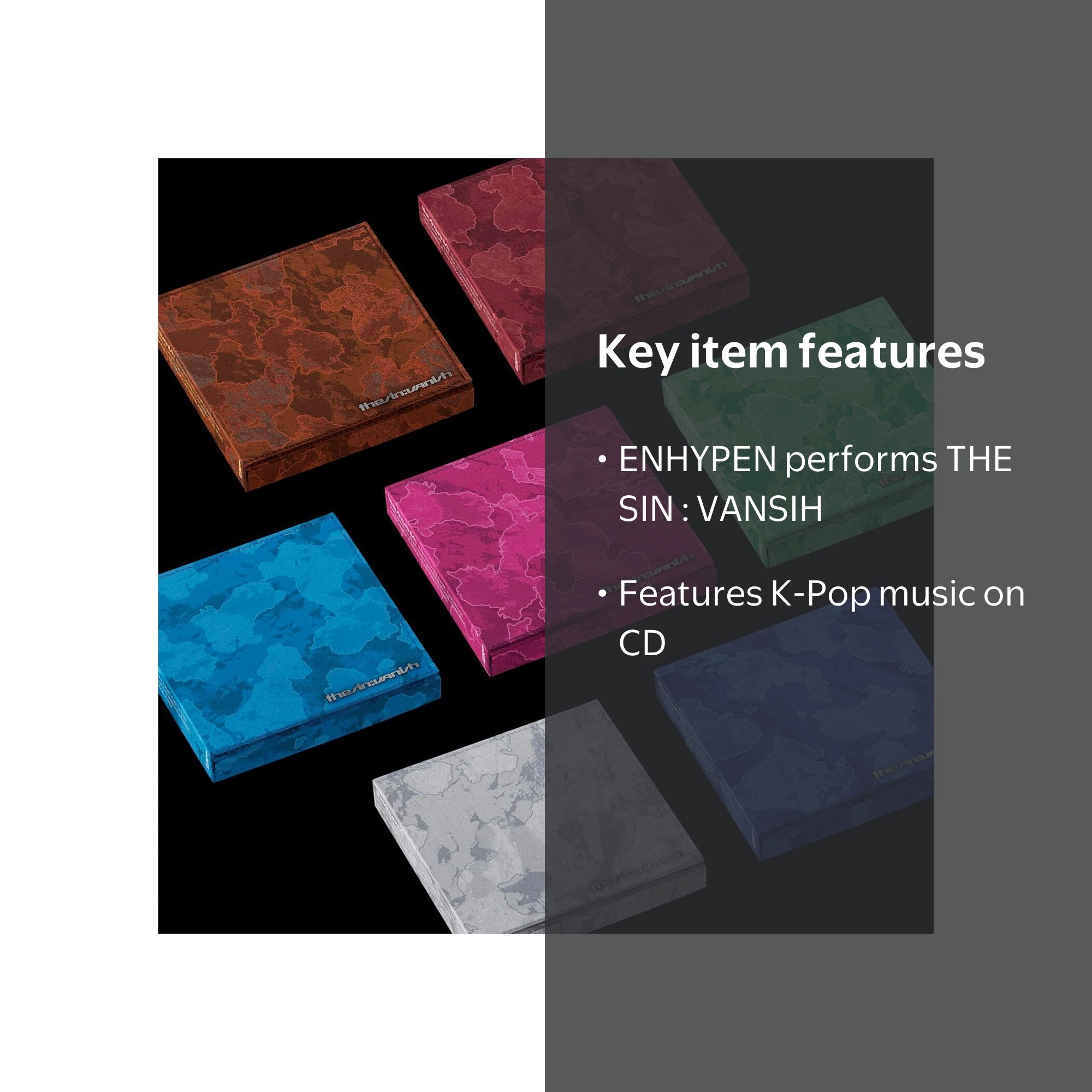 ENHYPEN - THE SIN : VANSIH (FUGITIVES Ver.) - CD K-Pop Album