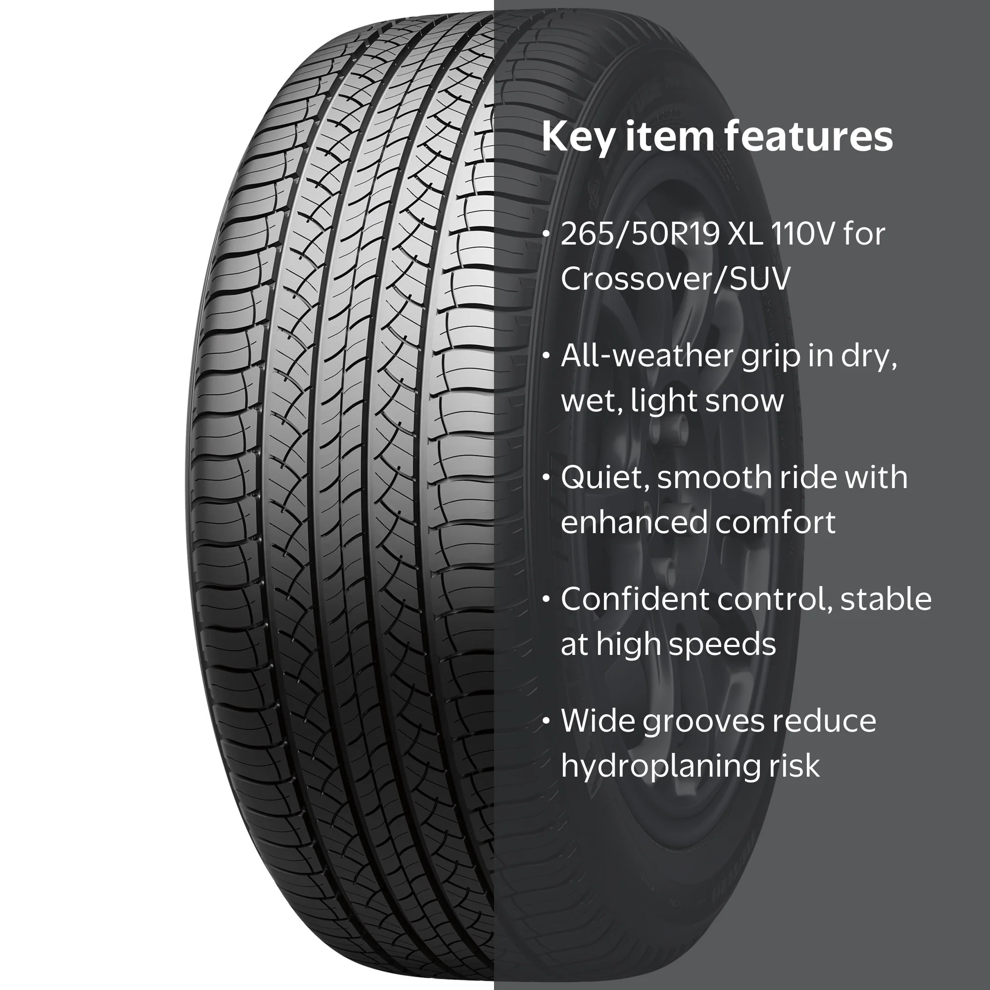 Michelin Latitude Tour HP All-Season 265/50R19/XL 110V Tire