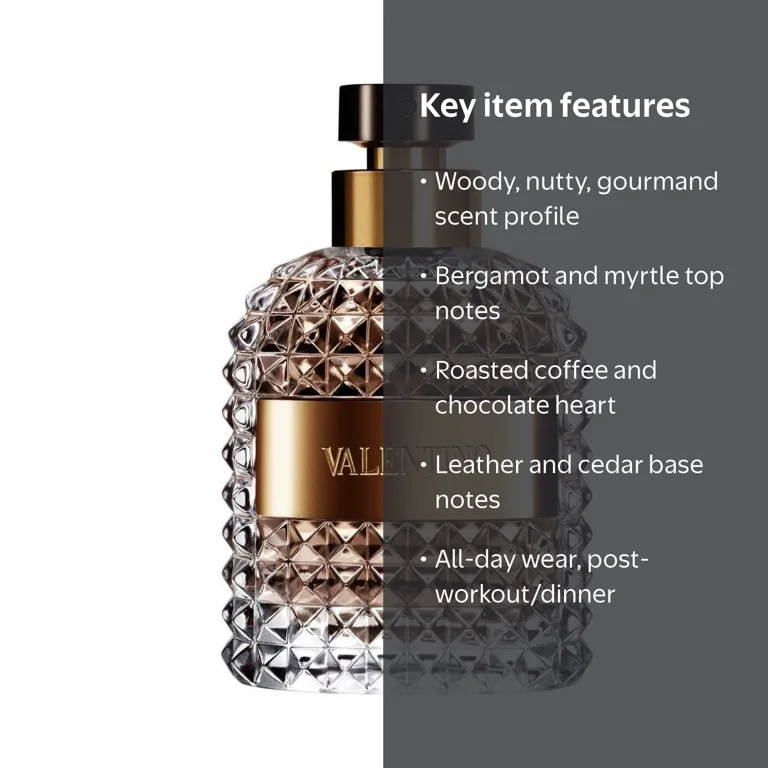 Valentino Uomo Men's Cologne, Valentino 3.4 oz EDT Spray - Walmart.com