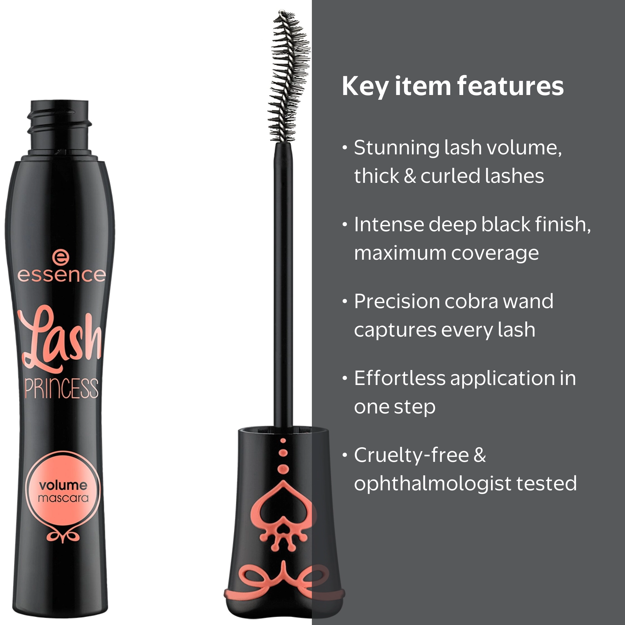 essence Lash Princess Volume Mascara, Black - Walmart.com