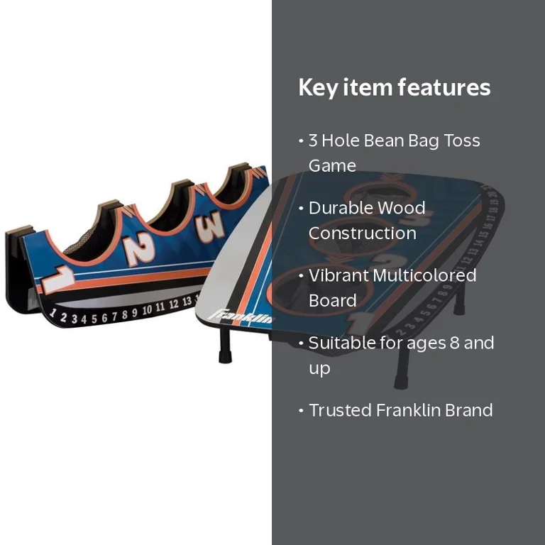 3 HOLE BEAN BAG TOSS(Pack of 1) - Walmart.com