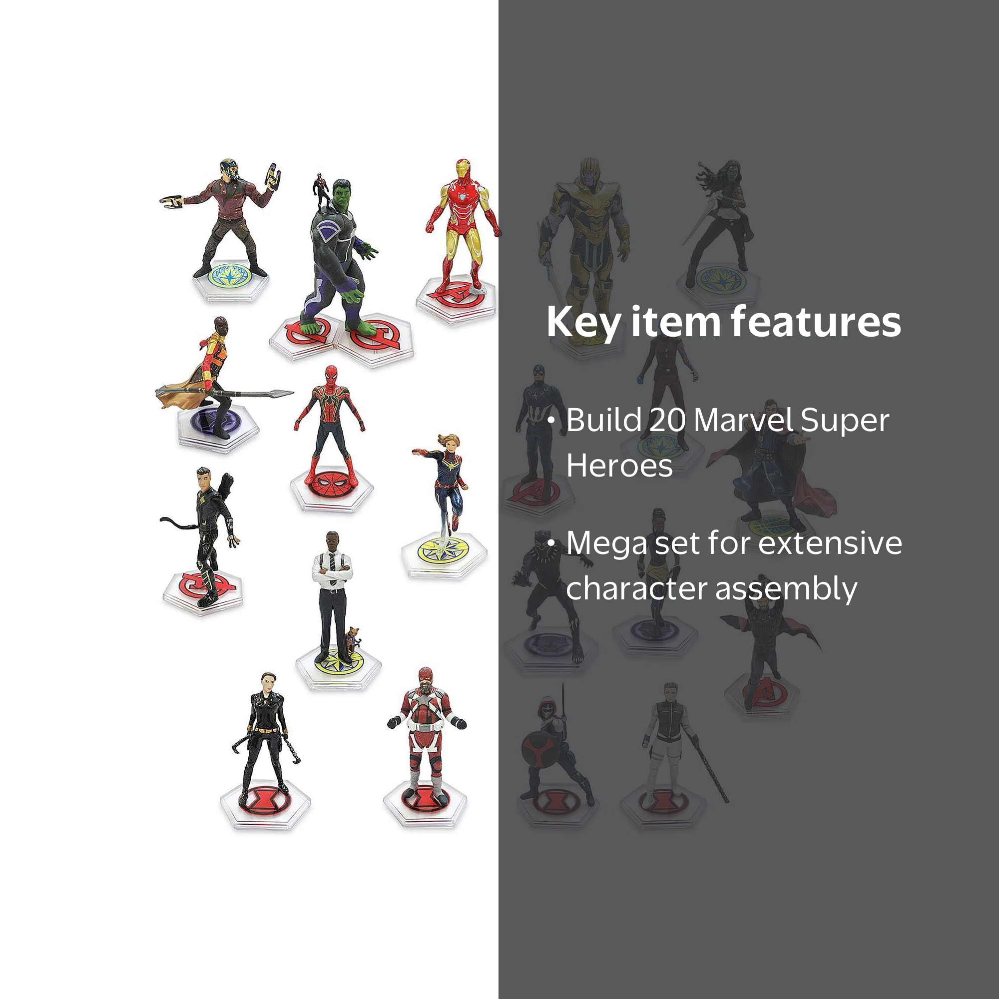 Marvel Black Widow The Infinity Saga Mega Figure Set - Walmart.com