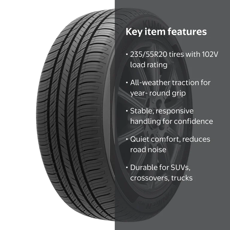 Kumho Crugen HP27 All Season 235/55R20 102V Passenger Tire