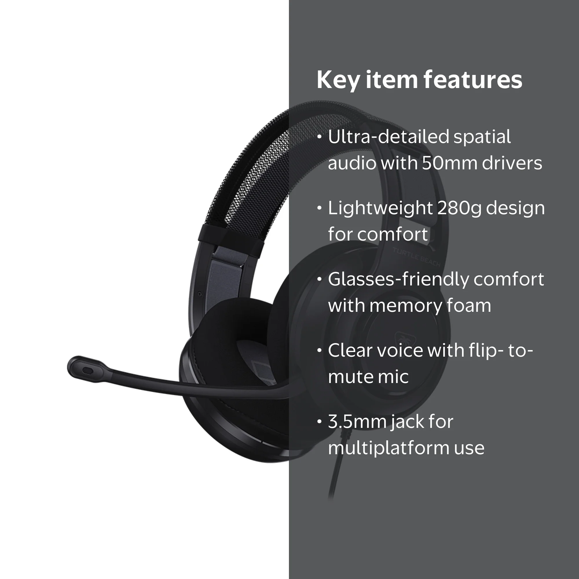 Turtle Beach Atlas 200 Headset, Multi-Platform Black - Walmart.com