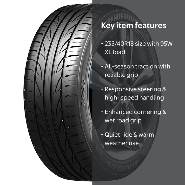 LandGolden High-Performance All-Season Passenger Tire LG27 UHP 235