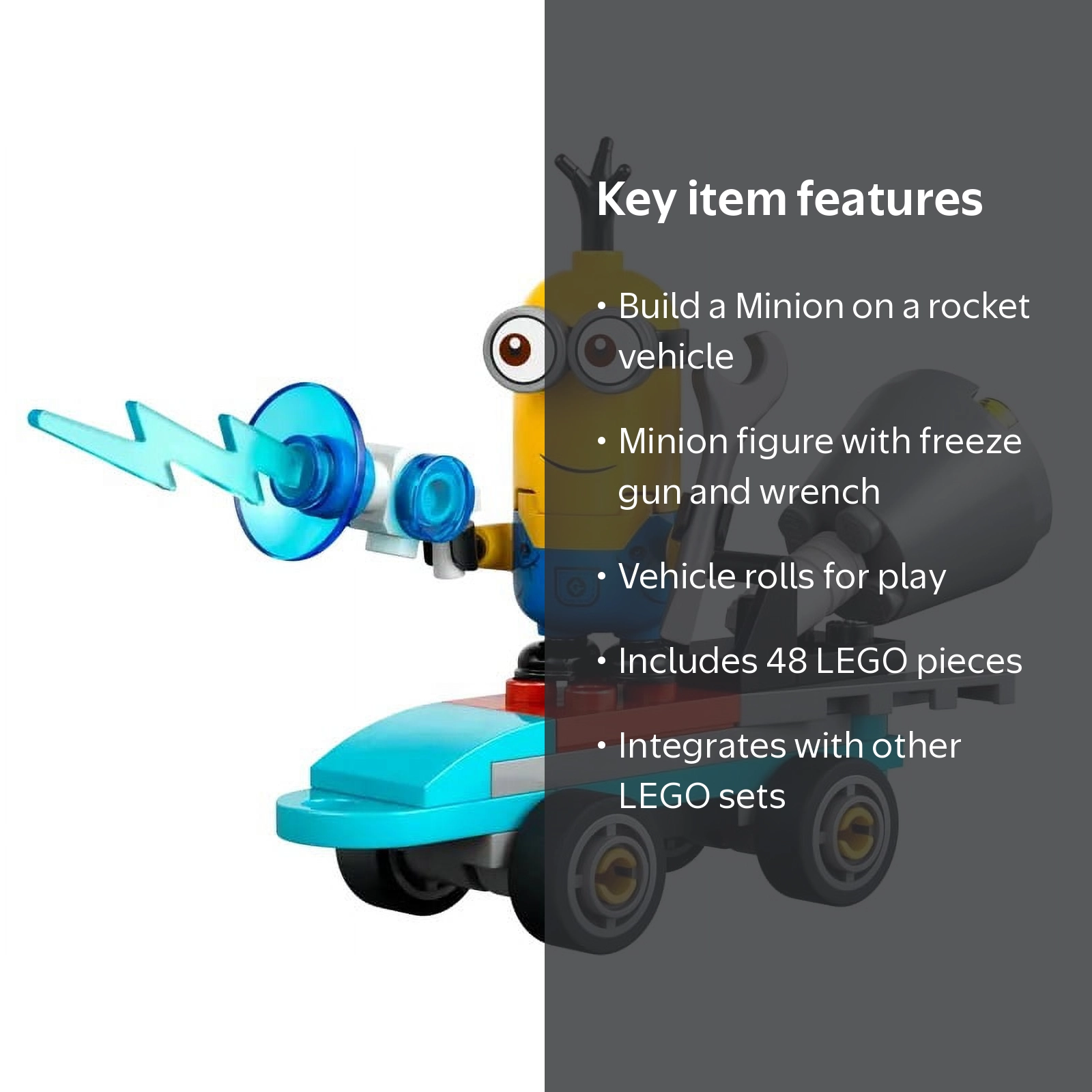 LEGO Minions Jetboard, 30678, 48pcs with Rocket Vehicle - Walmart.com