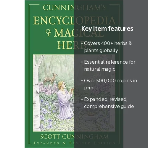 Scott Cunningham, Encyclopedia of Magical Herbs, 336 pages