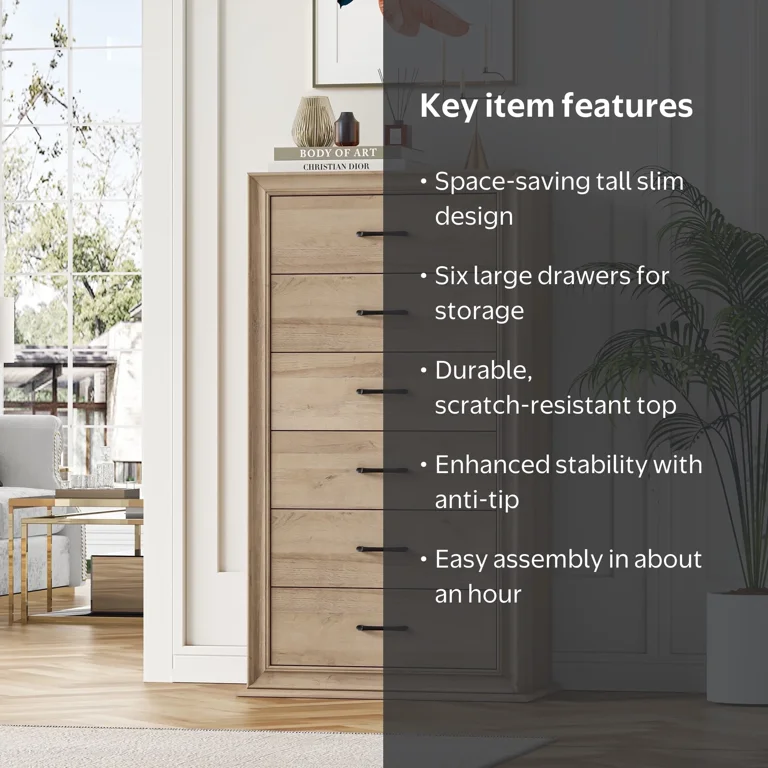 6ft long dresser wood drawers Lakeport 6-Drawer Maple Lingerie in Willowbend Upstate Amish Furniture KEY DETAILS Solid acacia wood in a water CHITOOMA 6 Drawer Fluted Dresser