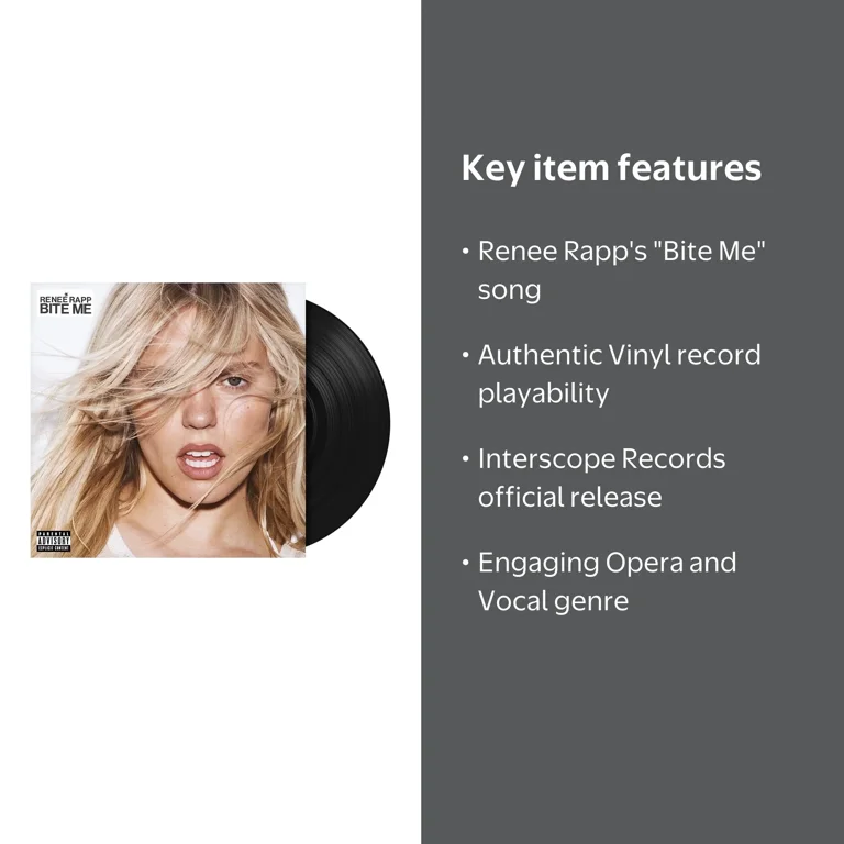 Interscope Records, Vinyl, Renee Rapp Bite Me, Music & Performance