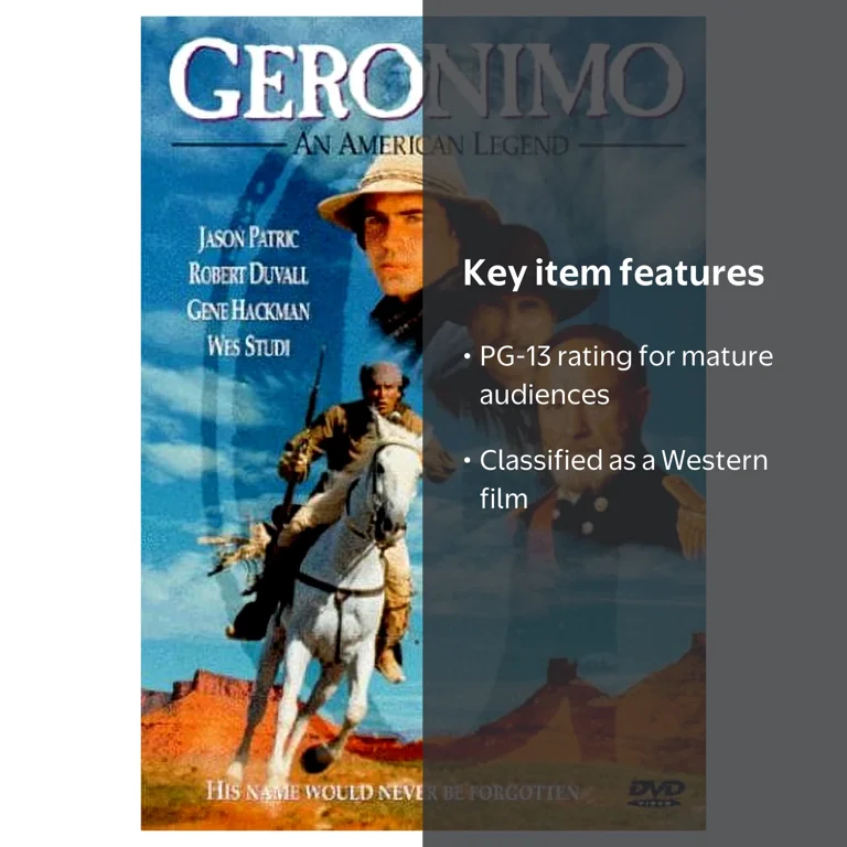 New Geronimo: An American Legend (DVD) - Walmart.com