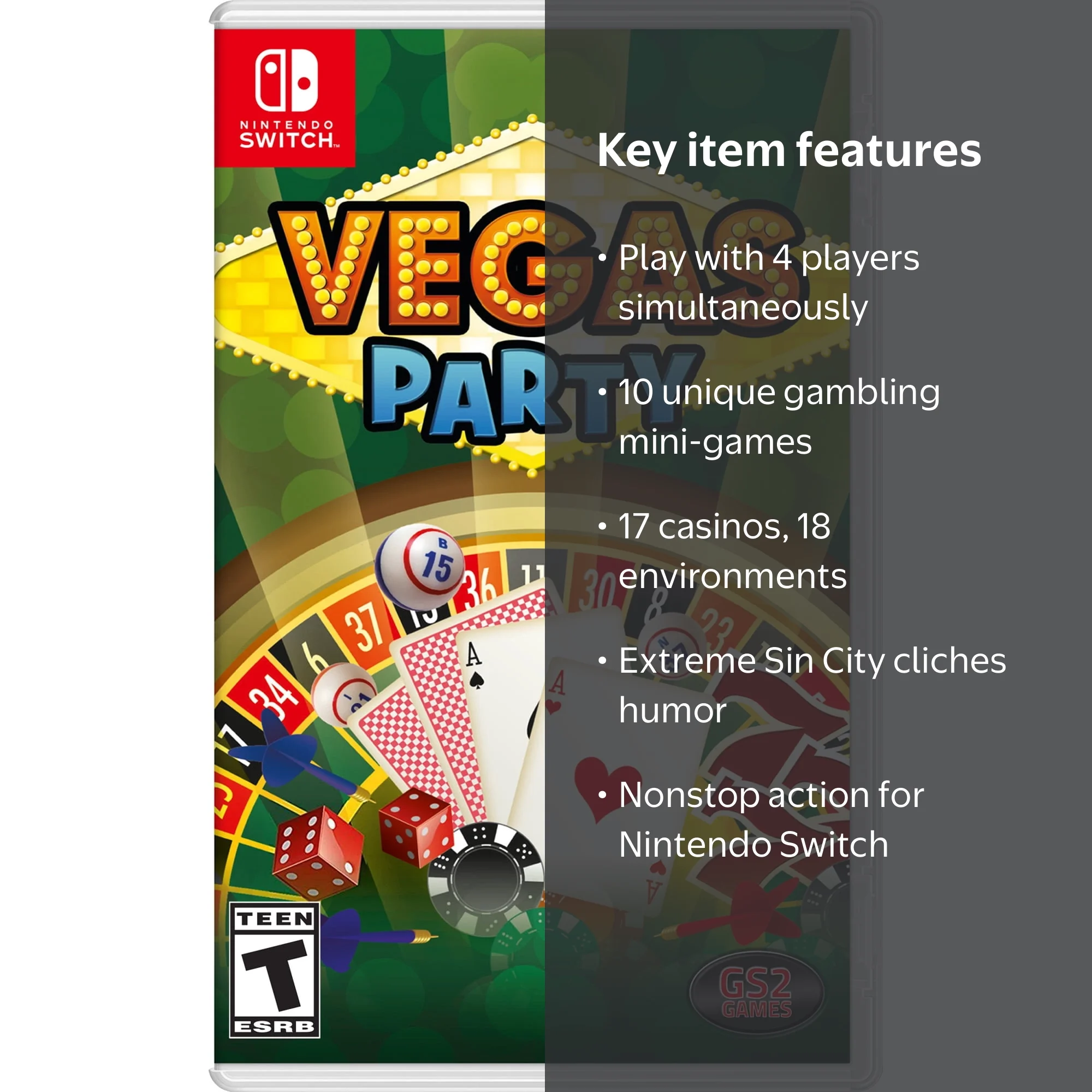 Vegas Party for Nintendo Switch [VIDEOGAMES] - Walmart.com