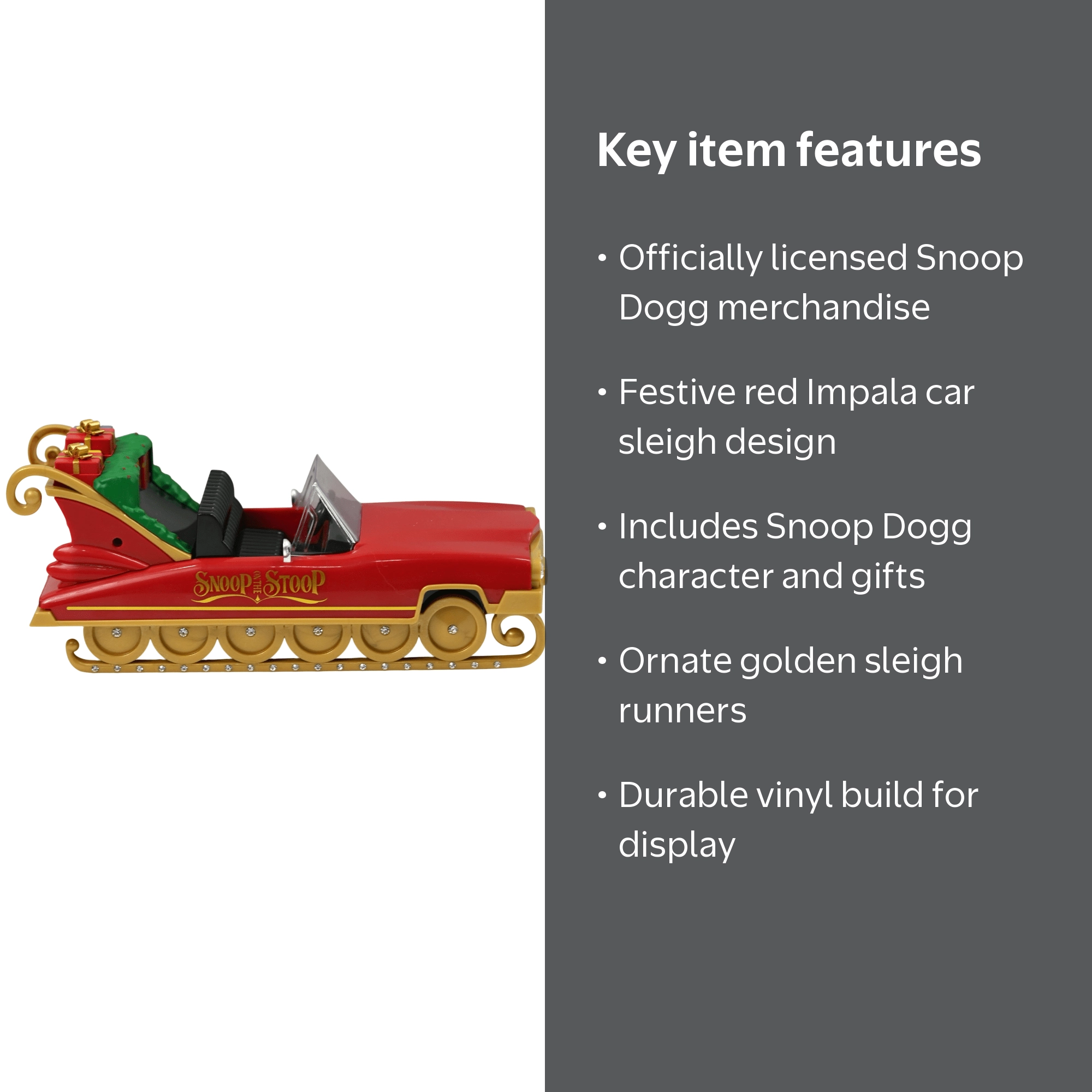 Snoop Dogg Snoop on The Stoop Car Sled Vinyl Accessory - Walmart.com