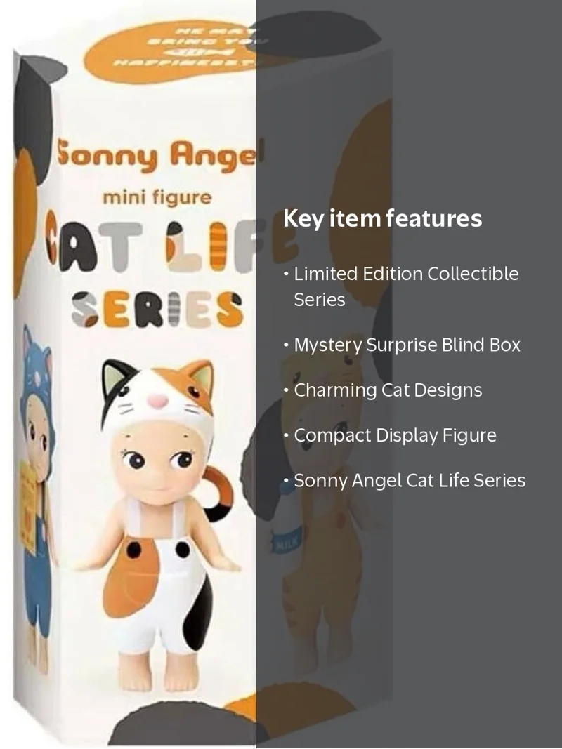 Sonny Angel Cat Life Series - Mini Figure, Limited Edition - 1