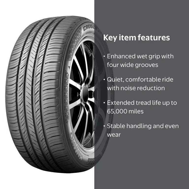 Kumho Crugen HP71 215/55R18 95H All Season Tire - Advanced Tread