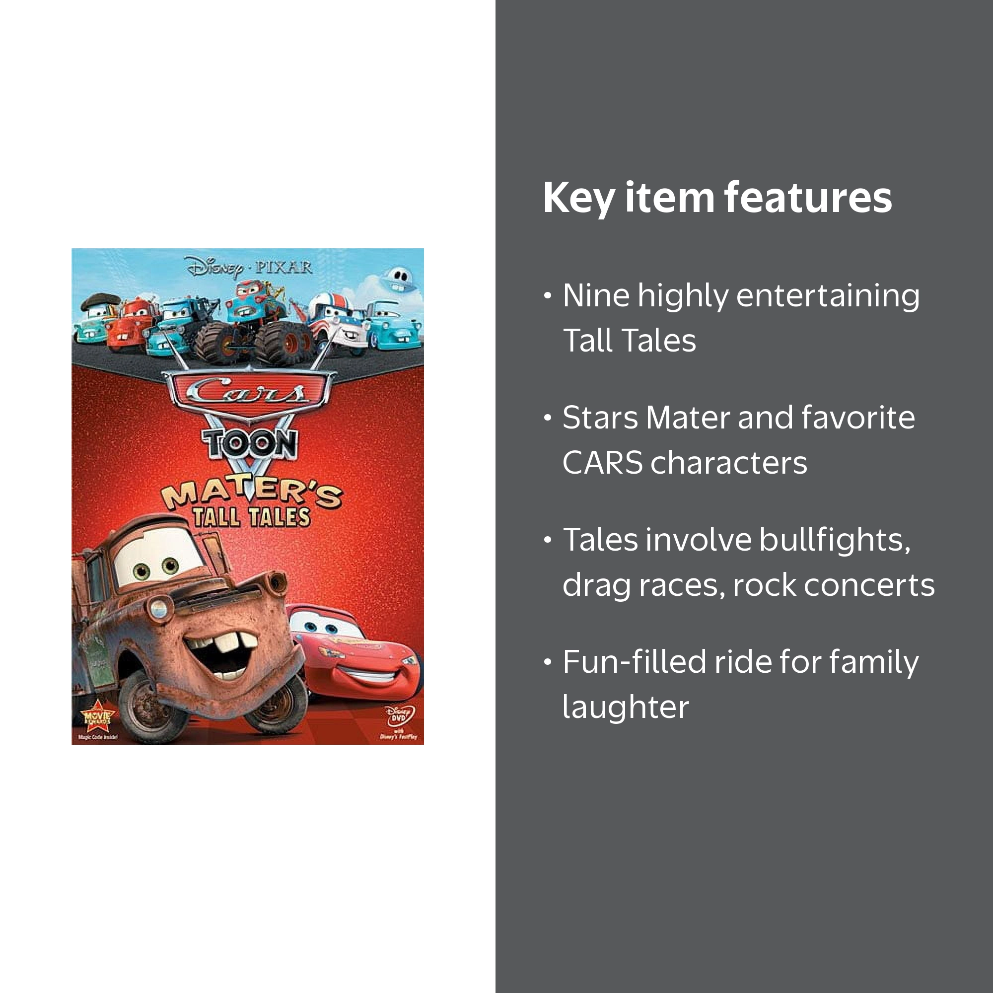 Walt Disney Pixar Movie: Mater's Tall Tales - Cars Toon, Short