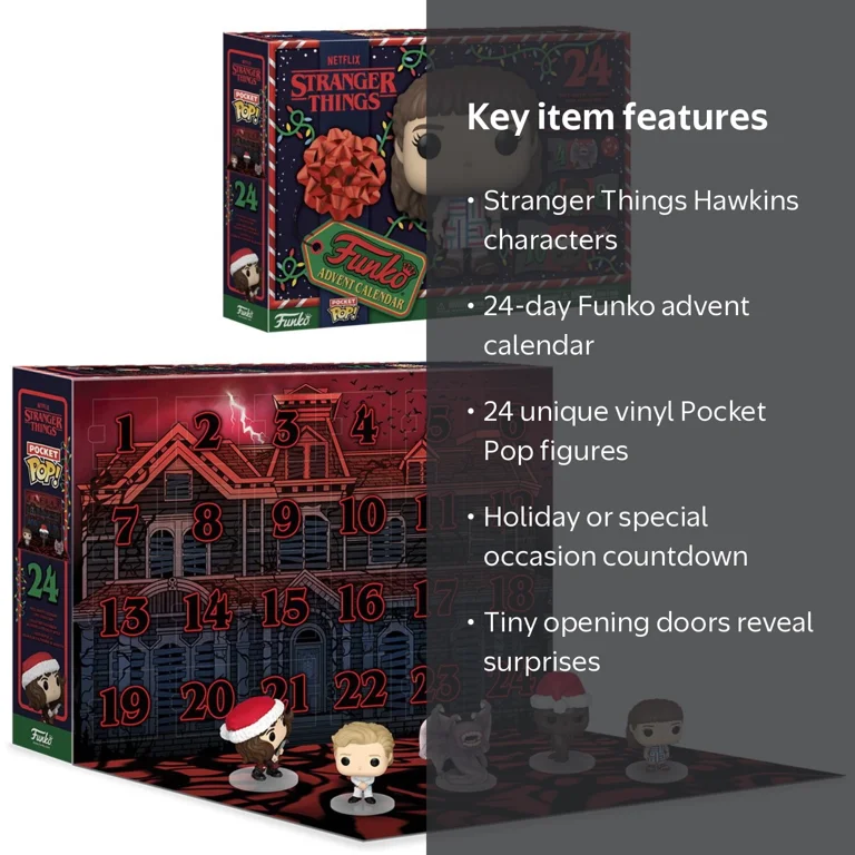 Funko, Stranger Things Advent Calendar, 2024, Gifts - Walmart.com