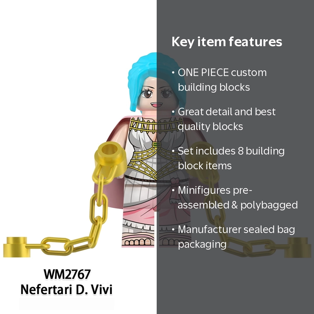 ONE PIECE Custom Building Block X 8 Set C - Walmart.com