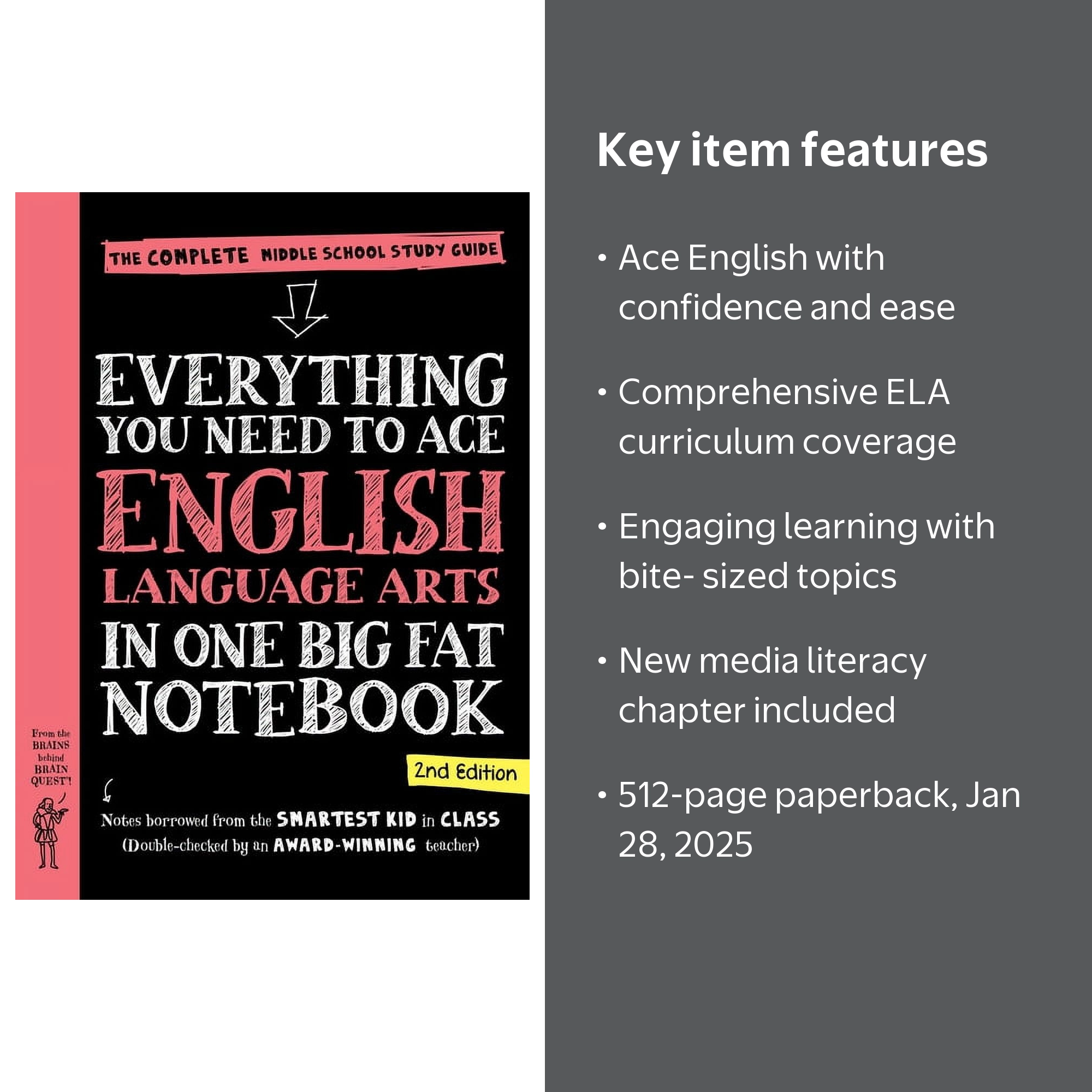 Big Fat Notebook Everything You Need to Ace English Language Arts