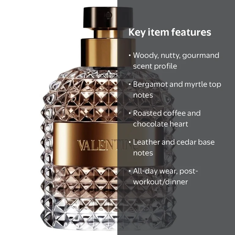 Valentino, Valentino Uomo Eau De Toilette Spray for Men, 3.4 oz