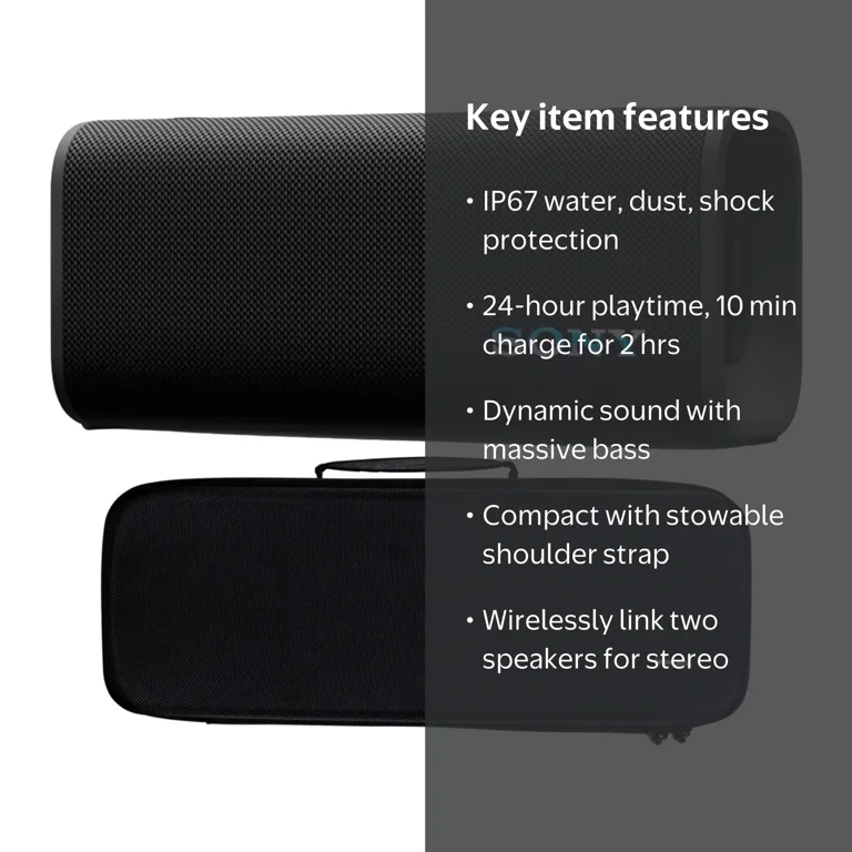 Sony ULT FIELD 3 Portable Wireless Speaker 2-Way Active Design