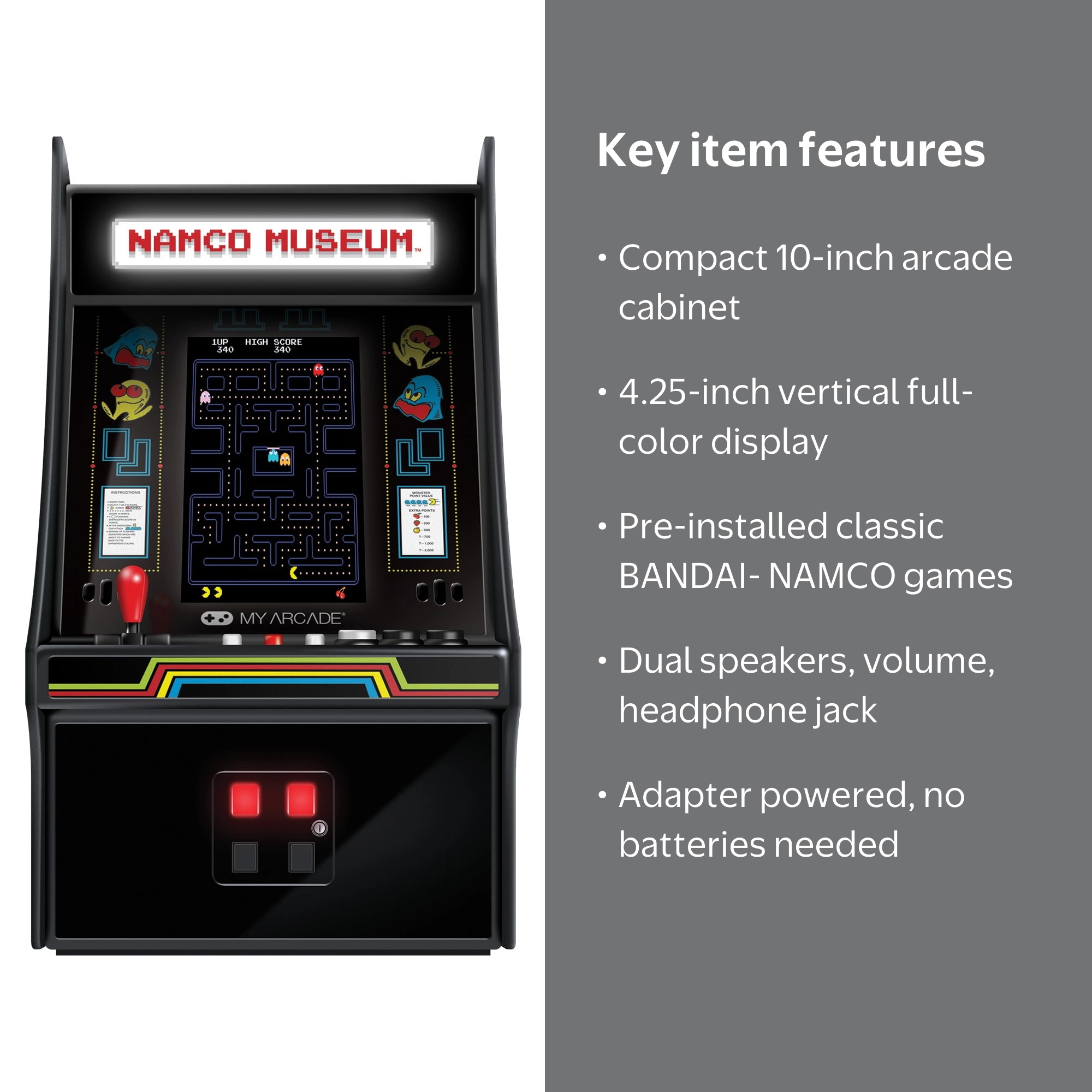 My Arcade DGUNL-3226 NAMCO Museum Mini Player - Walmart.com