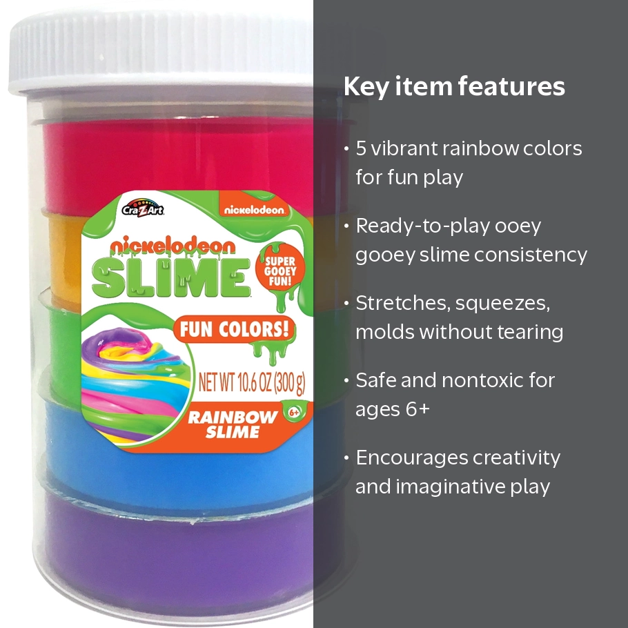 Cra-Z-Art Nickelodeon Rainbow Slime - Perfect Gift for Kids