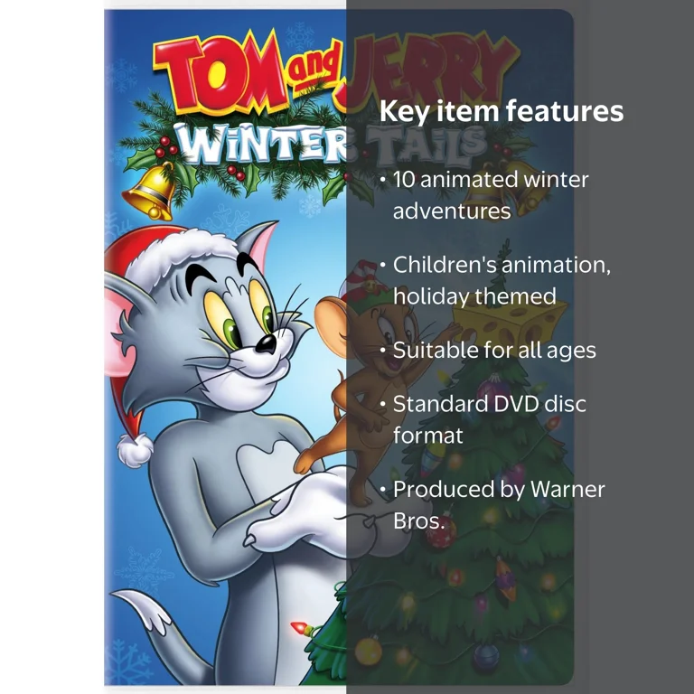 Tom and Jerry: Winter Tails (DVD) - Walmart.com
