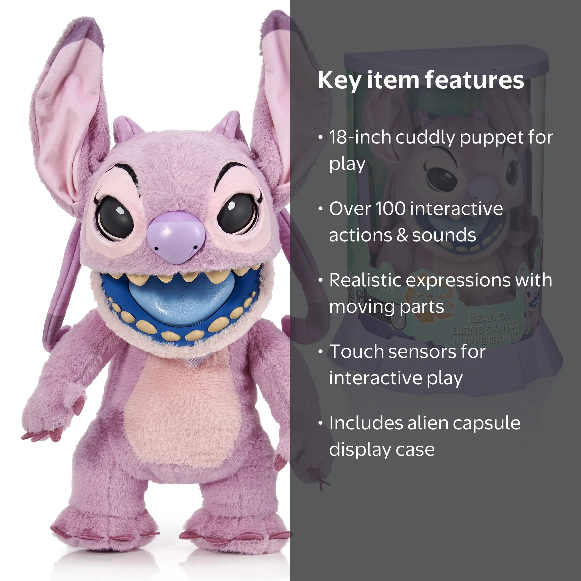 WOW! Stuff Disney Angel Puppetronic by RealFX | Looks, Feels