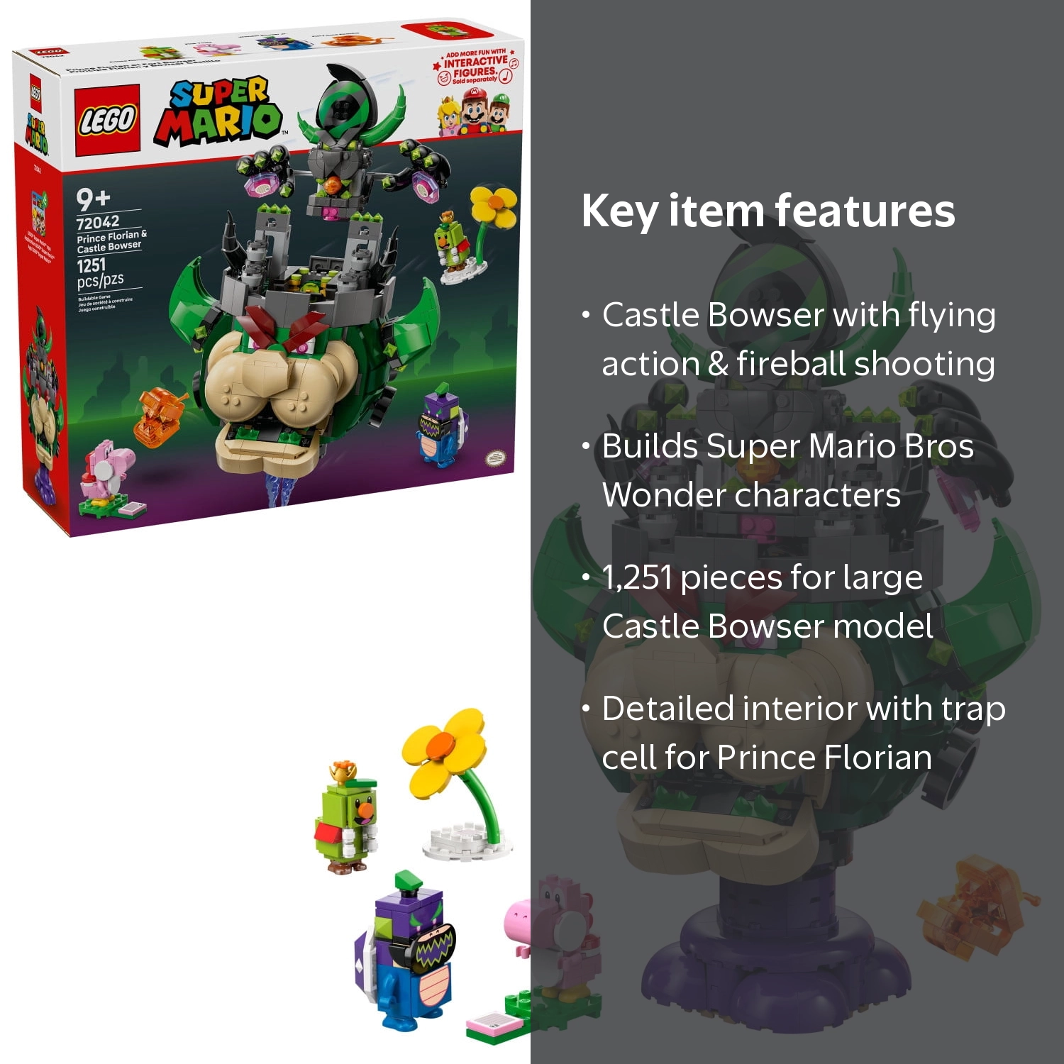 LEGO, Super Mario Boss Battle Set, 72042, 1251 Pieces - Walmart.com