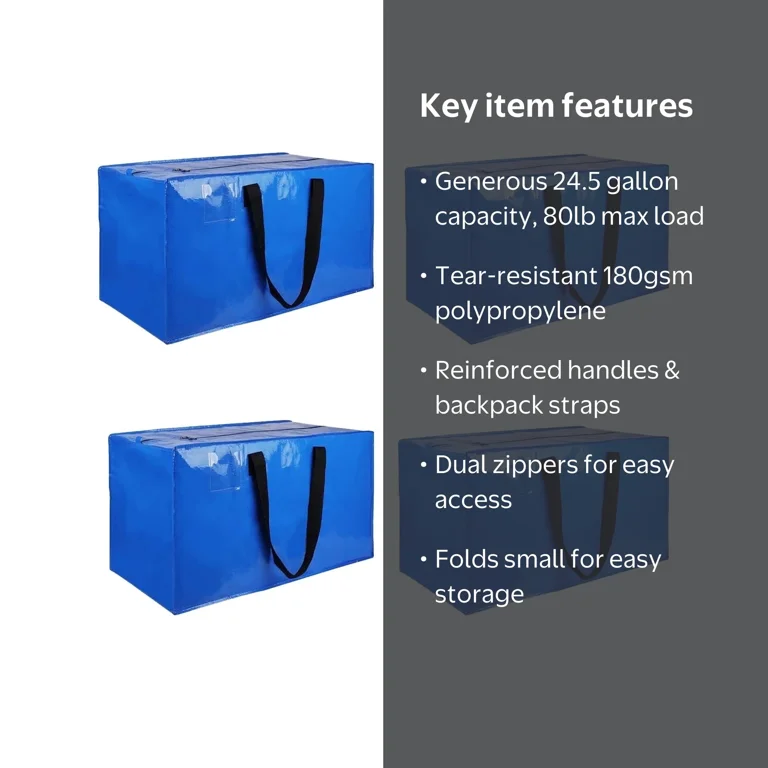 blue tackle bags with plastic zipper GearMaster XL Bag one solution serious anglers trust Blue Zip Lock 10" x