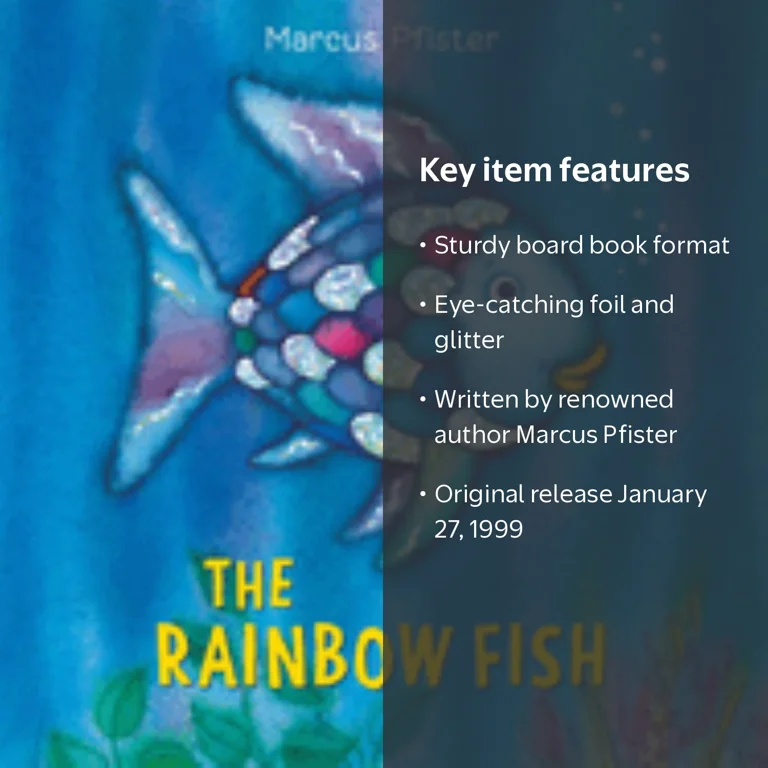 Marcus Pfister, The Rainbow Fish, Board Book, 9781558585362
