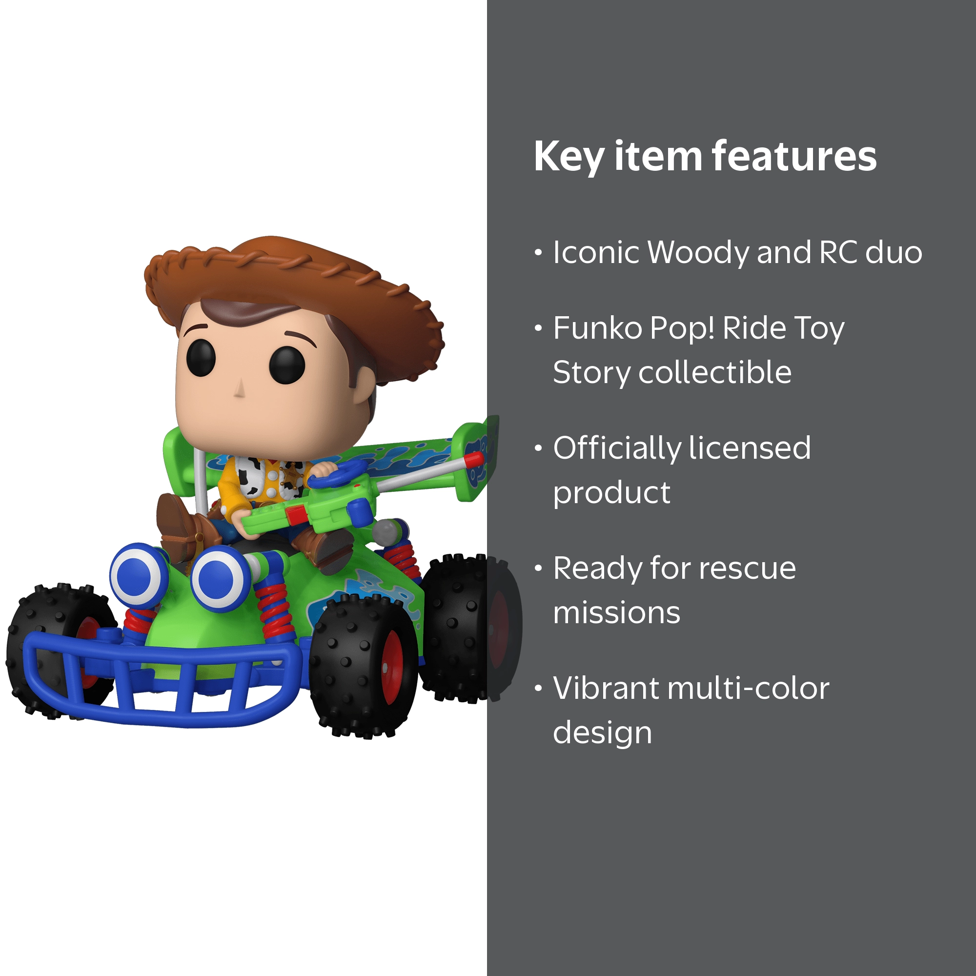 Funko POP! Ride: Toy Story - Woody w/ RC - Walmart.com