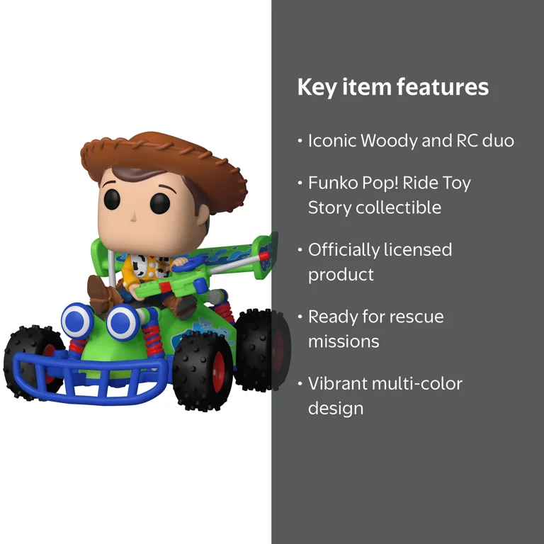 Funko POP! Ride: Toy Story - Woody w/ RC - Walmart.com