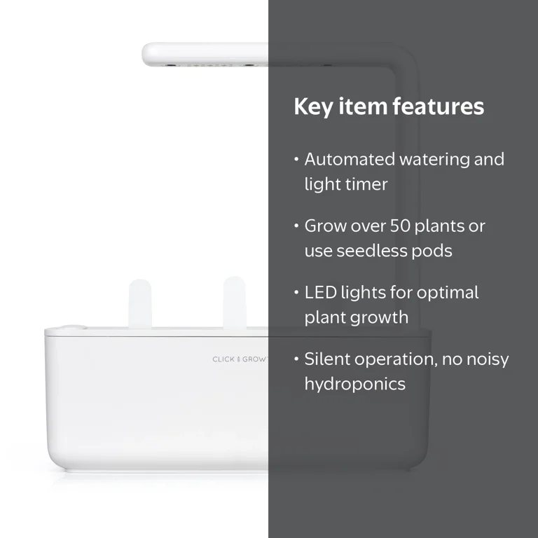 Click and Grow Smart Garden 3 | Indoor Home Kit for Vegetables and