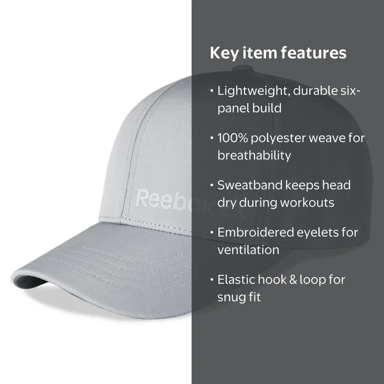 Reebok Adult Unisex Lightweight Training Hat - Walmart.com