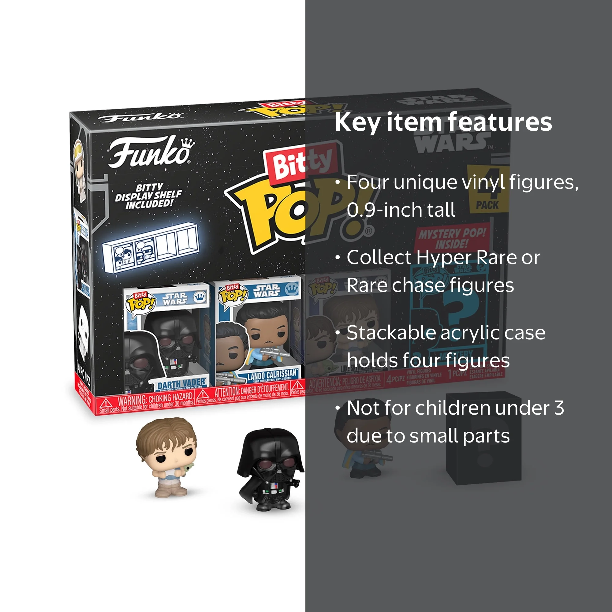 Funko Bitty POP Star Wars Series 2 Darth Vader 4-pack Vinyl